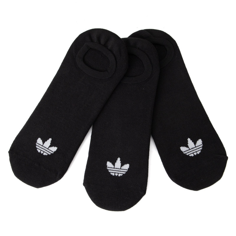 adidas阿迪达斯三叶草男袜女袜黑色船袜夏季跑步运动休闲袜JC9282