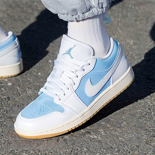 JORDAN AIR 1牛仔布板鞋 篮球鞋 400 NIKE耐克女鞋 HQ2004 蓝白休闲鞋