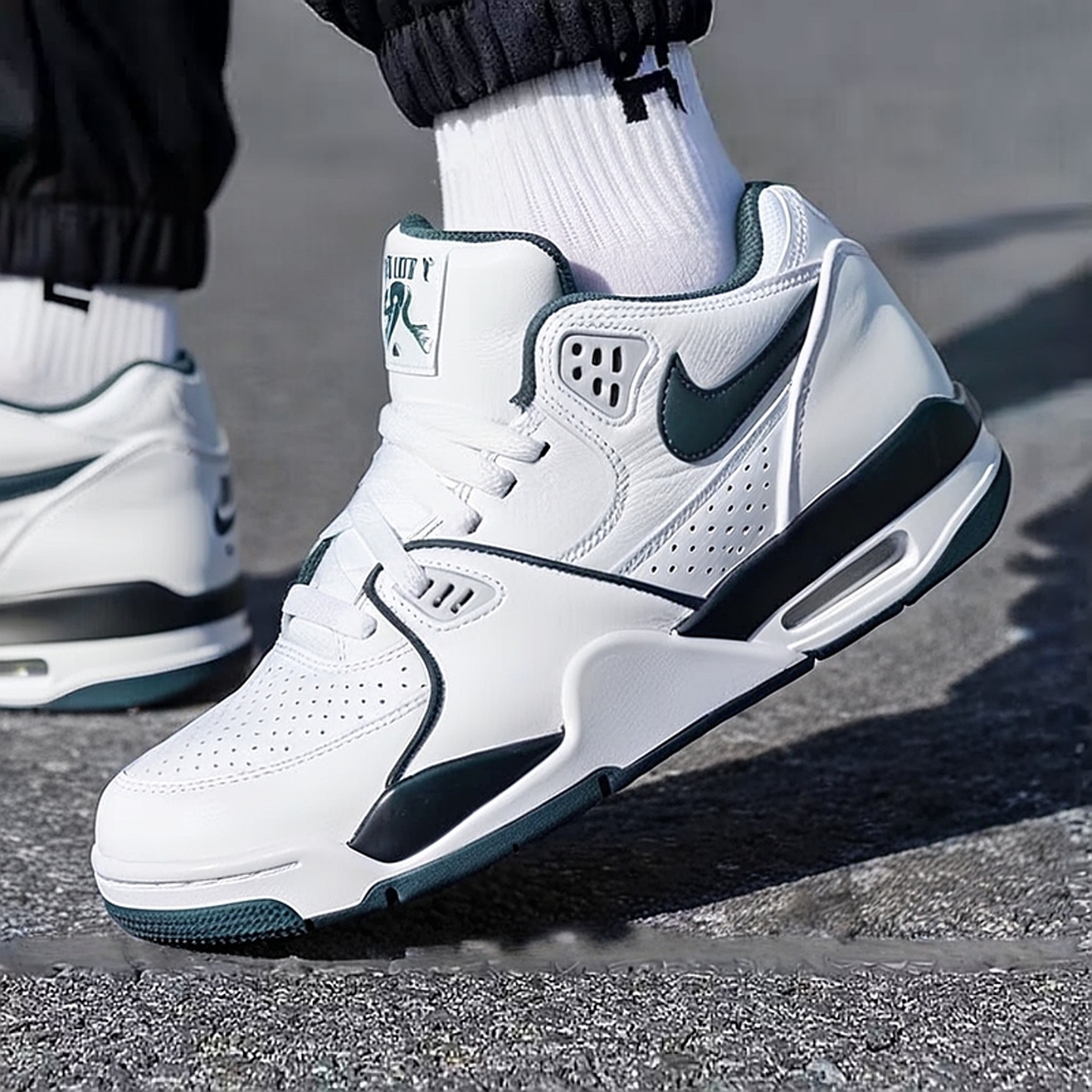 正品耐克AIR FLIGHT '89 LOW男子户外运动耐磨篮球鞋FQ8256-101