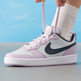 儿童休闲鞋 Nike耐克男女童鞋 COURT板鞋 大童运动鞋 BQ544 2025新款