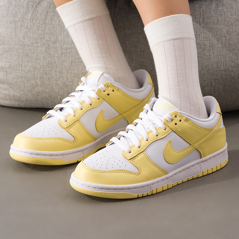 NIKE耐克大童男女童板鞋DUNK LOW低帮复古休闲鞋运动鞋FB9109-126