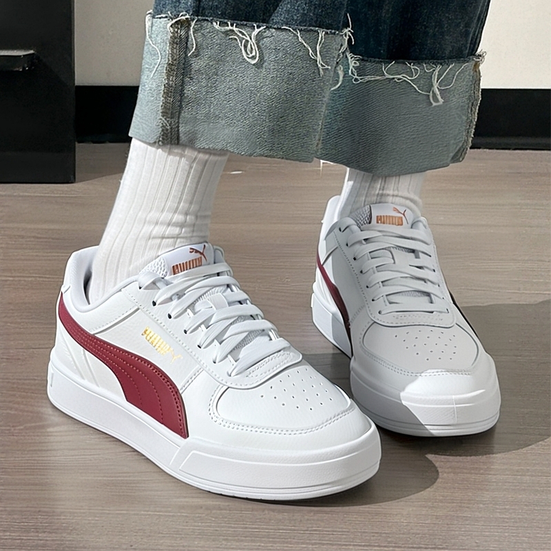 PUMA彪马男鞋女鞋25冬季新款低帮透气运动鞋情侣红色婚鞋板鞋休闲
