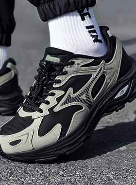 美津浓男鞋女鞋跑步鞋25新款厚底老爹鞋运动鞋健身训练鞋D1GH2435