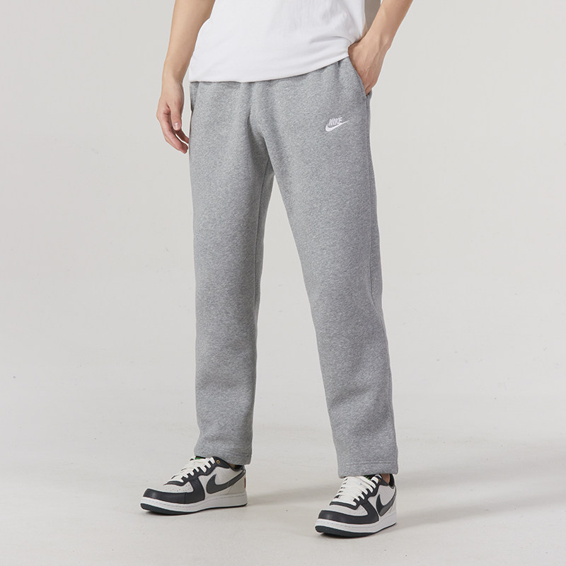 NIKE耐克长裤子灰色男裤2026夏季运动裤跑步休闲裤卫裤BV2708-063 - 实物图