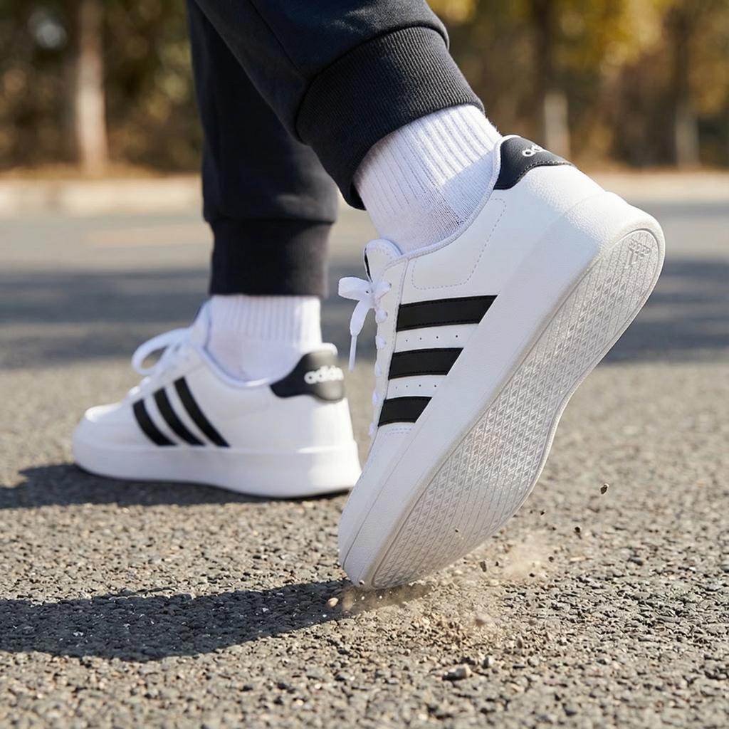 adidas阿迪达斯小白鞋板鞋官方正品新款男鞋低帮运动休闲鞋HP9426