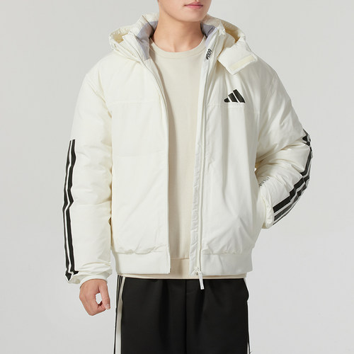 【600蓬】adidas阿迪达斯羽绒服男冬季新款保暖短款羽绒外套JG385