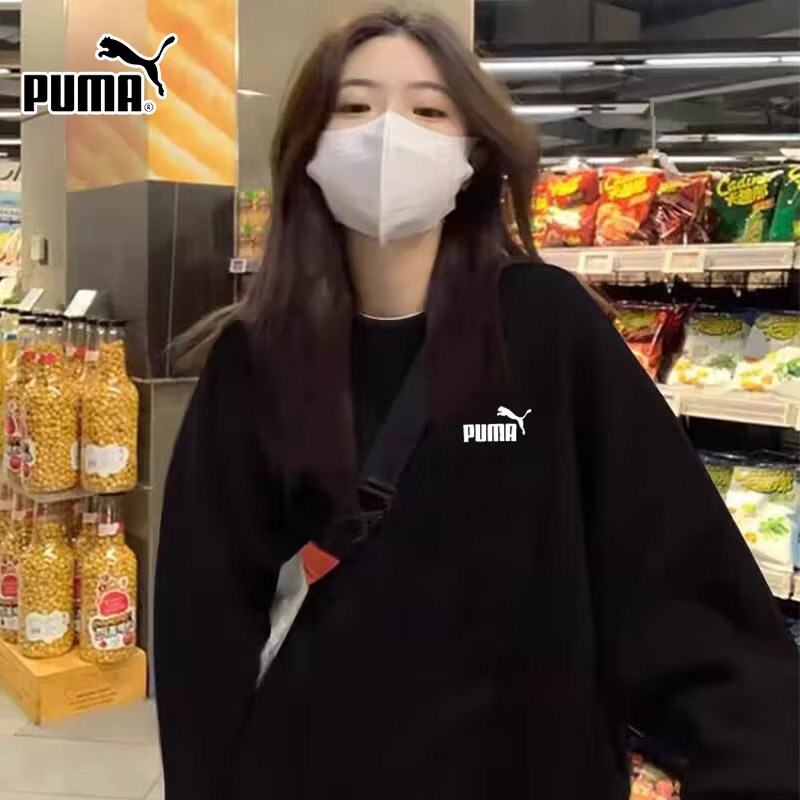 Puma跑步彪马圆领卫衣