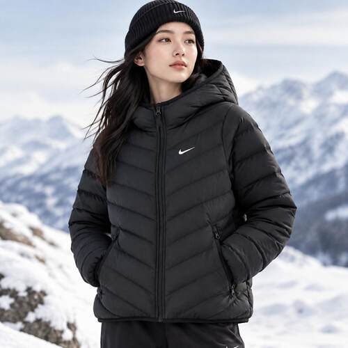 NIKE耐克女装羽绒服2026秋冬新款保暖厚外套户外运动服IF5884-010