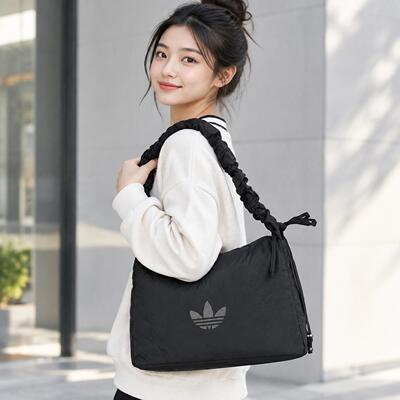 阿迪达斯adidas|女包 2026新款时尚云朵包休闲运动单肩包通勤
