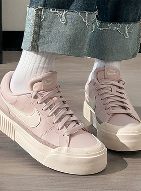 NIKE耐克女鞋低帮板鞋2025新款厚底休闲鞋轻便运动鞋DM7590-602