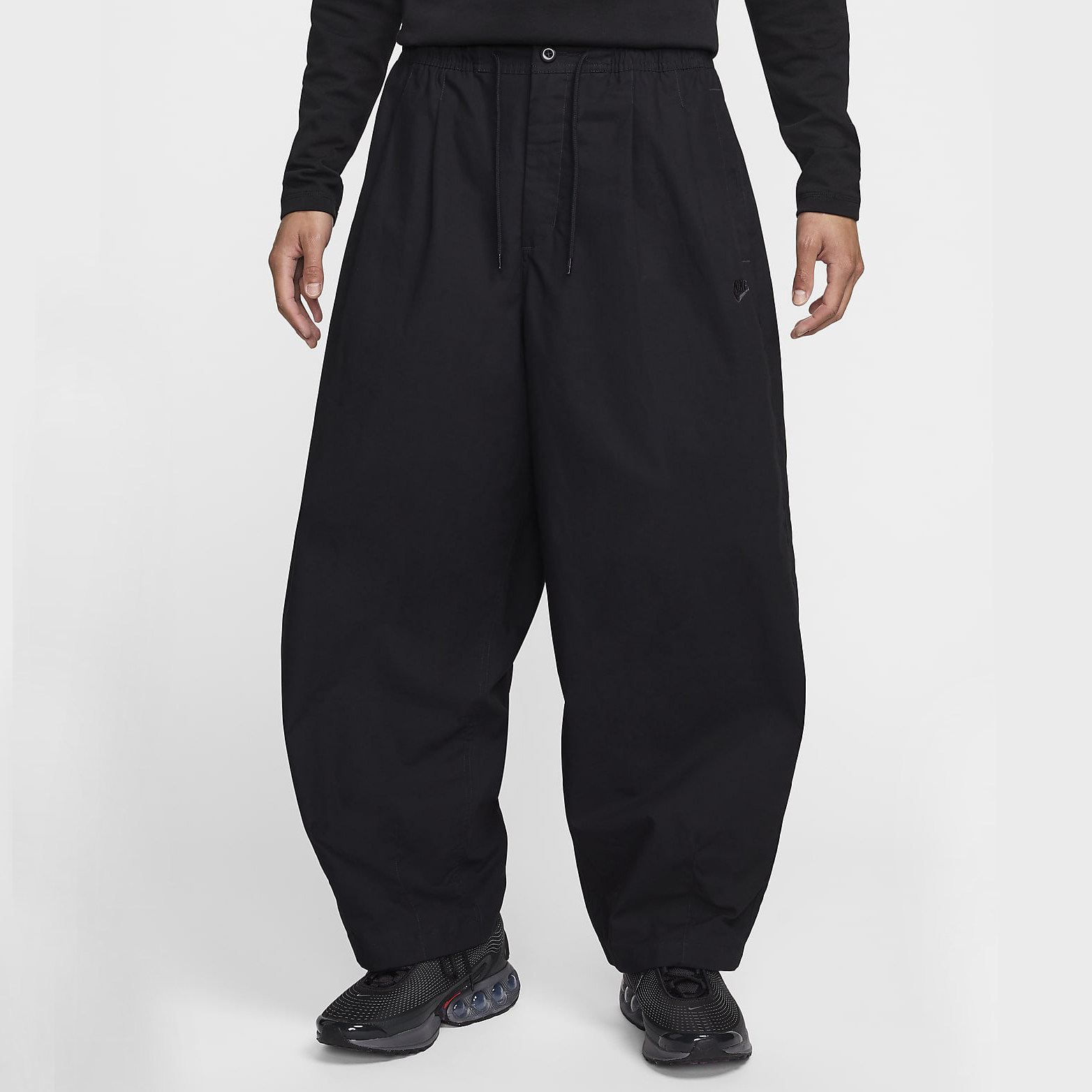 Nike耐克2026夏新款男款梭织长裤束脚工装运动休闲跑步训练裤