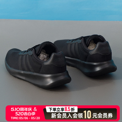 阿迪达斯（adidas）男鞋 冬季新款舒适耐磨通勤鞋黑武士低帮轻便