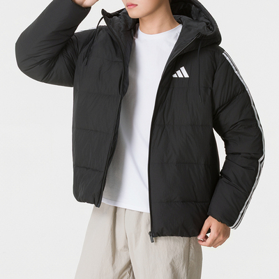 adidas阿迪达斯男装运动休闲羽绒服26秋冬新款棉羽厚外套LE4969