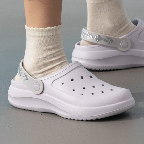 Skechers斯凯奇女鞋拖鞋26夏季新款外穿凉拖鞋休闲鞋111474-LIL