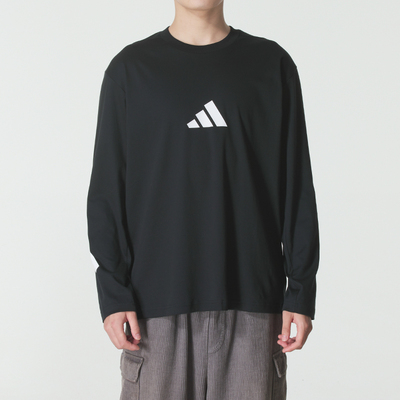 adidas阿迪达斯男装套头衫25秋新款运动服圆领卫衣长袖T恤KE4902