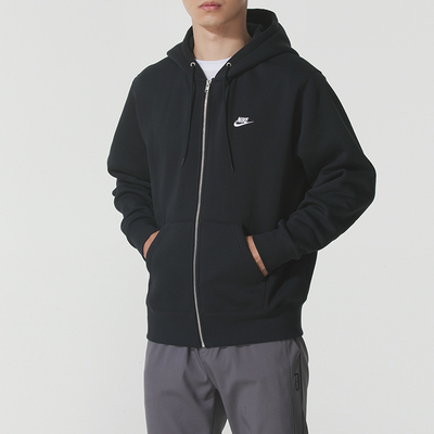 NIKE耐克男装夹克外套2525秋季新款连帽卫衣开衫运动服FN3862-0