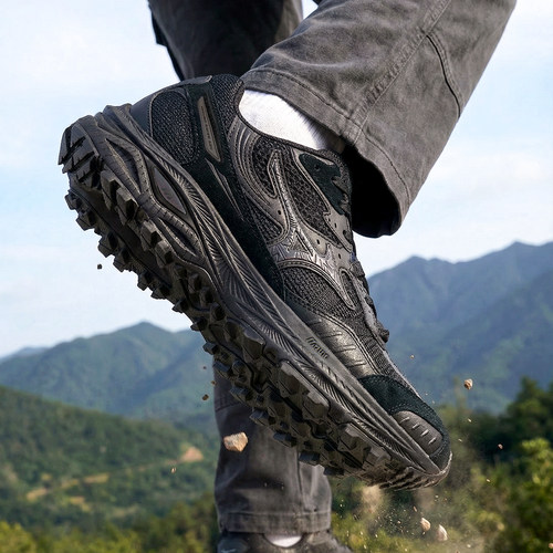 MIZUNO美津浓户外鞋男鞋秋冬新款RACER ADV越野跑鞋运动鞋休闲鞋