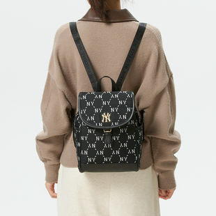 MLB斜挎包复古包拎包休闲包包男女童25新款运动学生单肩包