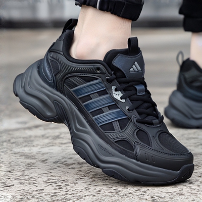 阿迪达斯26新款老爹鞋男鞋女鞋春季款黑色透气休闲鞋运动鞋KJ9520
