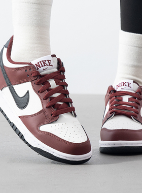 耐克正品女鞋2025冬季新款红色DUNK婚鞋运动鞋休闲儿童板鞋FZ4352