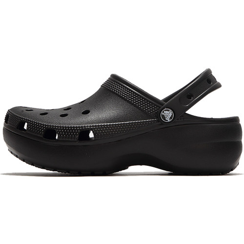 crocs2026春新款云朵洞洞鞋女厚底包头沙滩鞋透气运动拖鞋