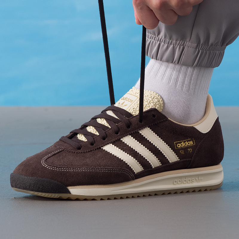 adidas阿迪达斯男女鞋厚底休闲鞋25新款SL 72 RS低帮运动鞋KK3642