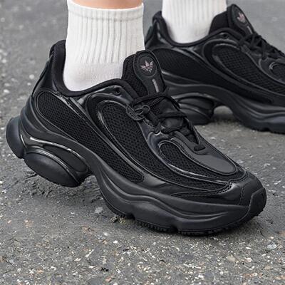 adidas阿迪达斯三叶草男女鞋OZVENUZ厚底浮蝶鞋运动休闲JS2468