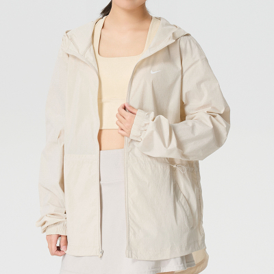 NIKE耐克女装梭织夹克外套2026夏季新款跑步正品运动服IF1167-104