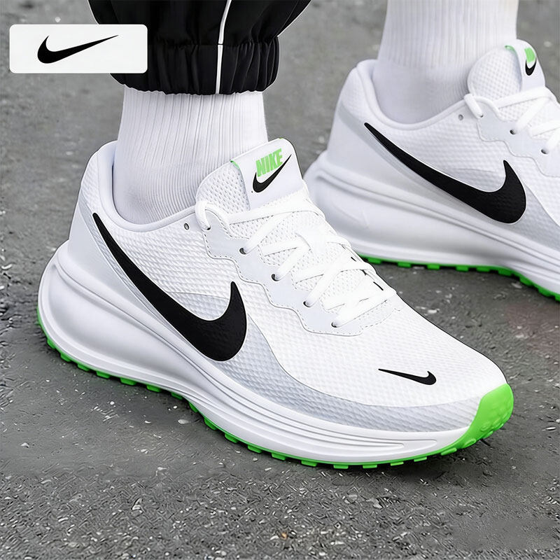 NIKE耐克官方休闲鞋男鞋2026春季运动鞋网面透气经典黑白跑步鞋男