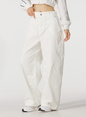 NIKE耐克女裤梭织长裤2025冬季新款运动裤跑步休闲裤 HQ9194-133