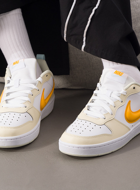 耐克（NIKE）女鞋 COURT BOROUGH LOW RECRAFT (GS)大童运动鞋时