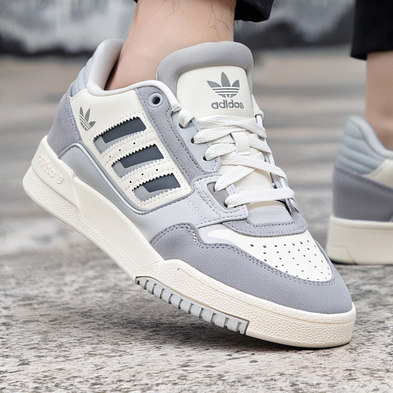 阿迪达斯三叶草男鞋休闲鞋2025冬季新款透气运动鞋板鞋厚底老爹鞋