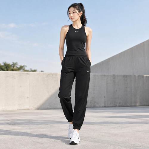 NIKE耐克女裤梭织长裤2026秋季新款舒适健身训练裤休闲裤HV5767