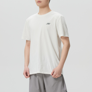 女装 健身透气运动服P226U032 短袖 新款 0019 T恤2026春季 斯凯奇男装