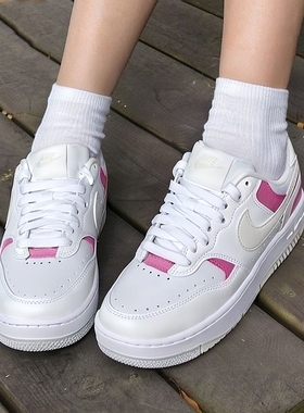 NIKE耐克女鞋GAMMA FORCE NB厚底运动鞋休闲鞋白色板鞋IO2086-104