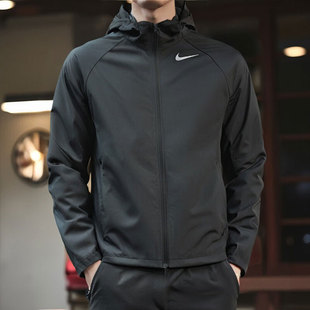 休闲健身训练服跑步运动服 新款 NIKE耐克男装 梭织夹克外套26春季
