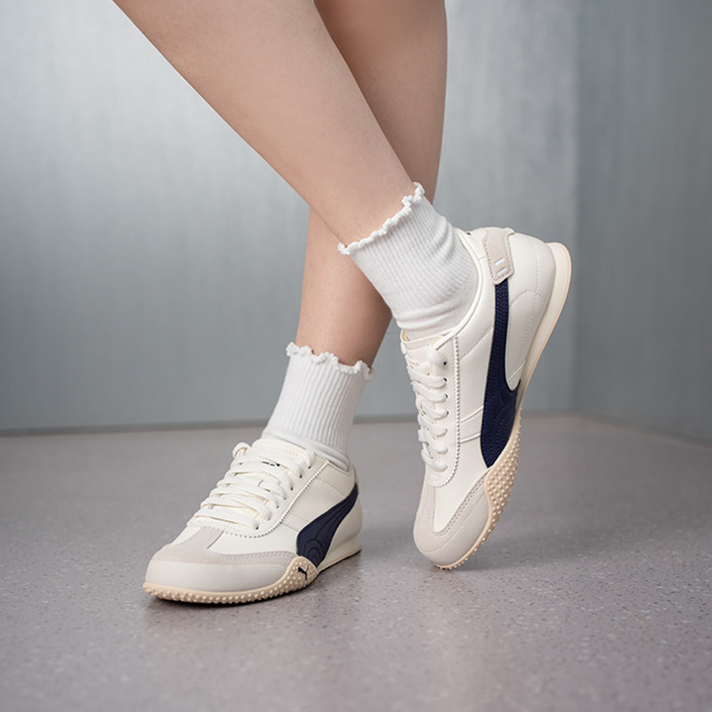 PUMA彪马休闲鞋女鞋滑板鞋2026春新款运动低帮德训鞋405266-09