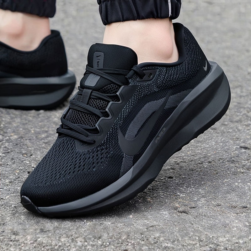 耐克男鞋25冬季新款运动鞋WINFLO 11气垫缓震跑步鞋休闲鞋 FJ9509