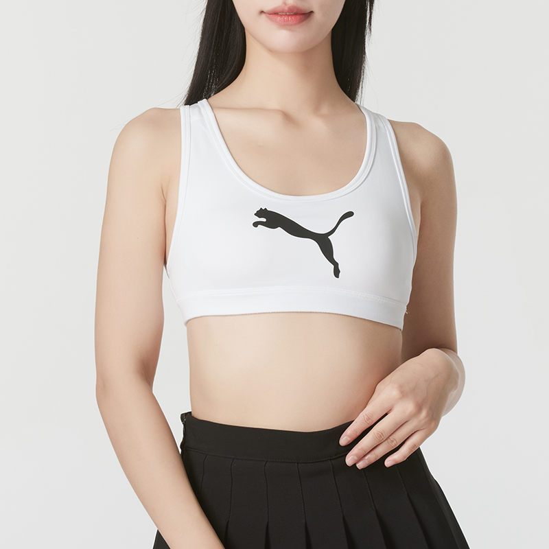 PUMA彪马运动内衣女装25夏新款跑步健身训练服透气胸衣526429-52