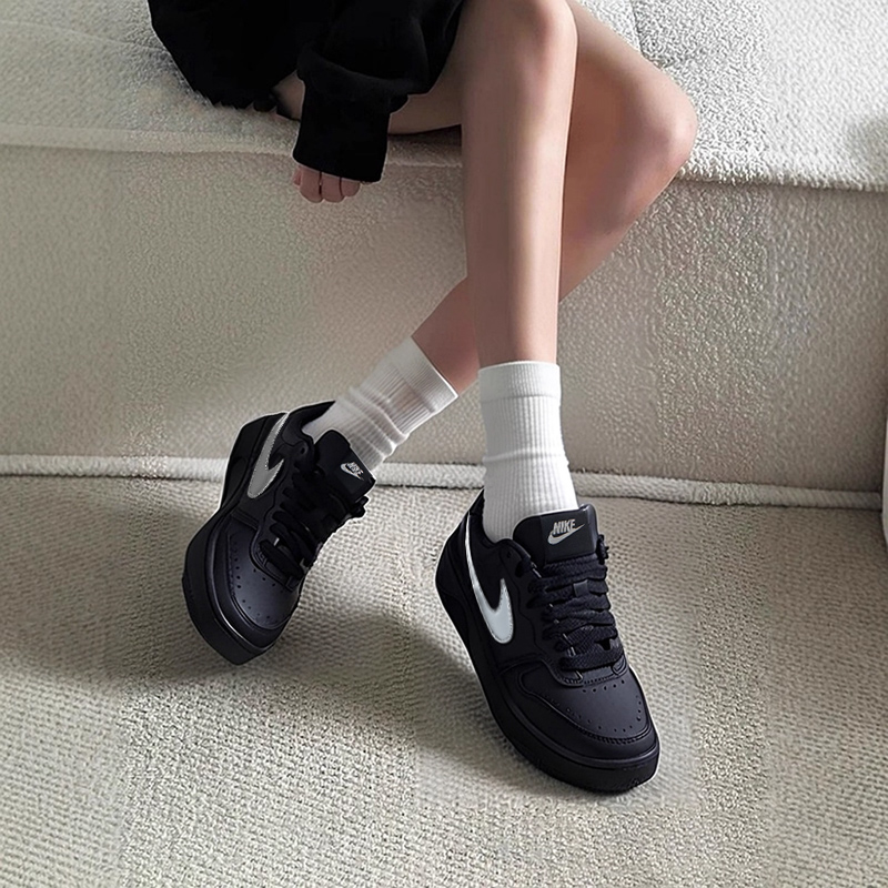 NIKE耐克女鞋秋冬新款运动鞋FORCE复古低帮轻便耐磨休闲鞋 HQ1674