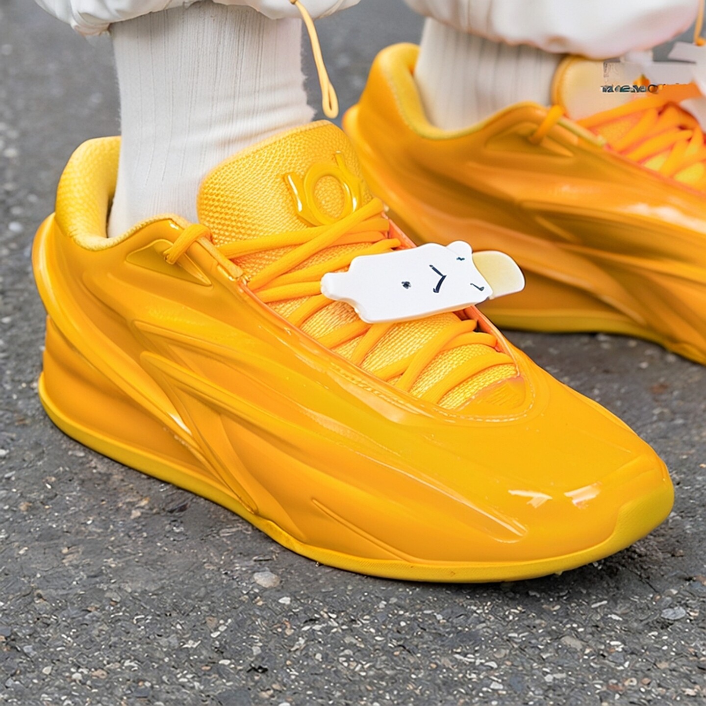 NIKE耐克男鞋篮球鞋黄色26新款KD19 EP健身训练运动鞋IH1120-700