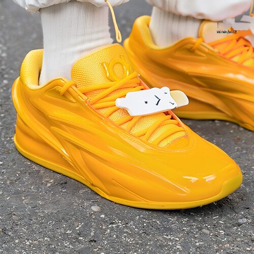 NIKE耐克男鞋篮球鞋黄色26新款KD19 EP健身训练运动鞋IH1120-700