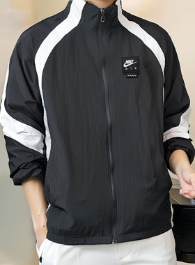 NIKE耐克男子梭织夹克外套25冬季新款运动服休闲上衣HV0881-010