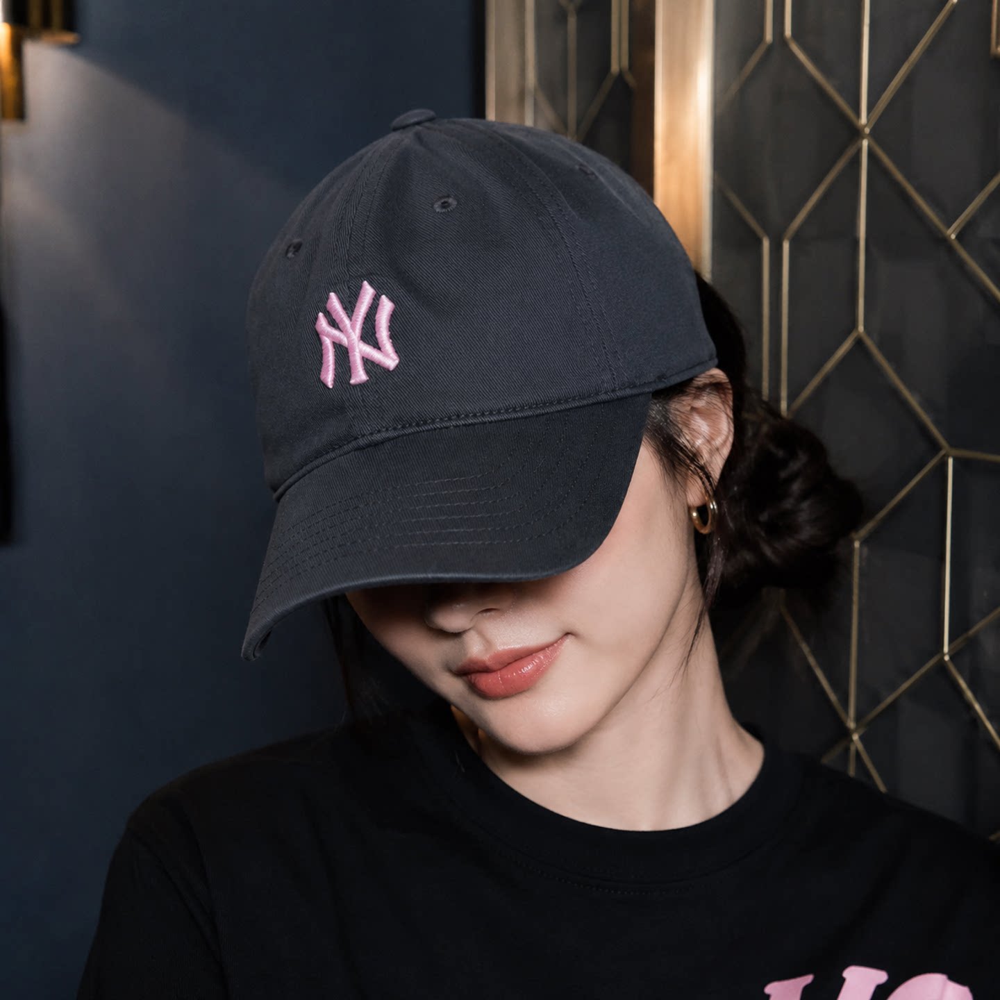 MLB休闲帽运动生活系列男女同款四季适用舒适透气时尚潮流帽子图片