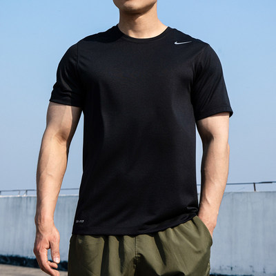 nike耐克男装速干短袖新款跑步健身训练服T恤运动上衣IB8898-010