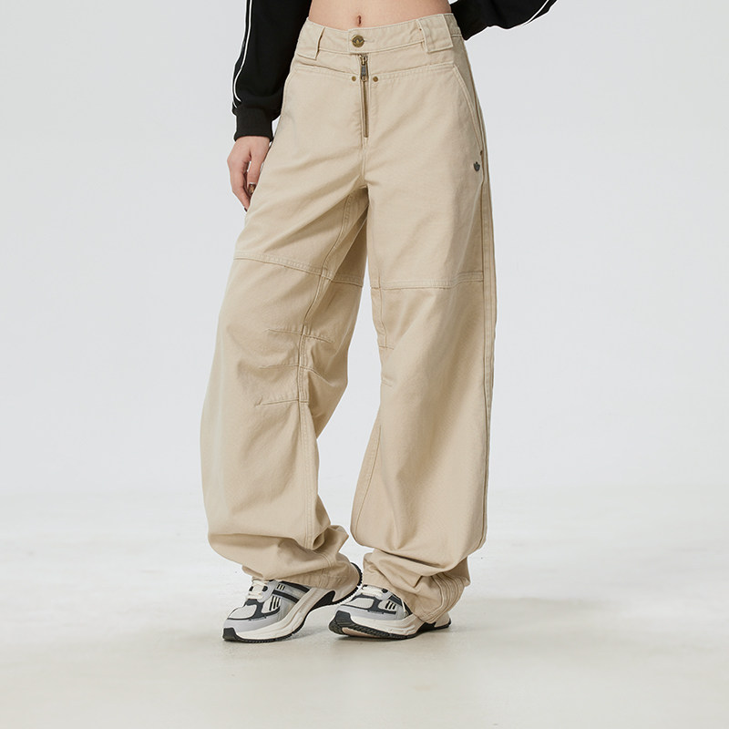 Adidas阿迪达斯女裤梭织长裤子26春季新款三叶草休闲运动裤KC8892,运动服/休闲服装,运动长裤,淘宝优惠券,粉丝福利购,淘宝优惠卷