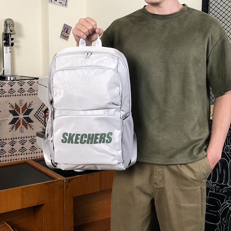 斯凯奇Skechers男包女包 25秋季新款户外出行旅行包运动双肩包背