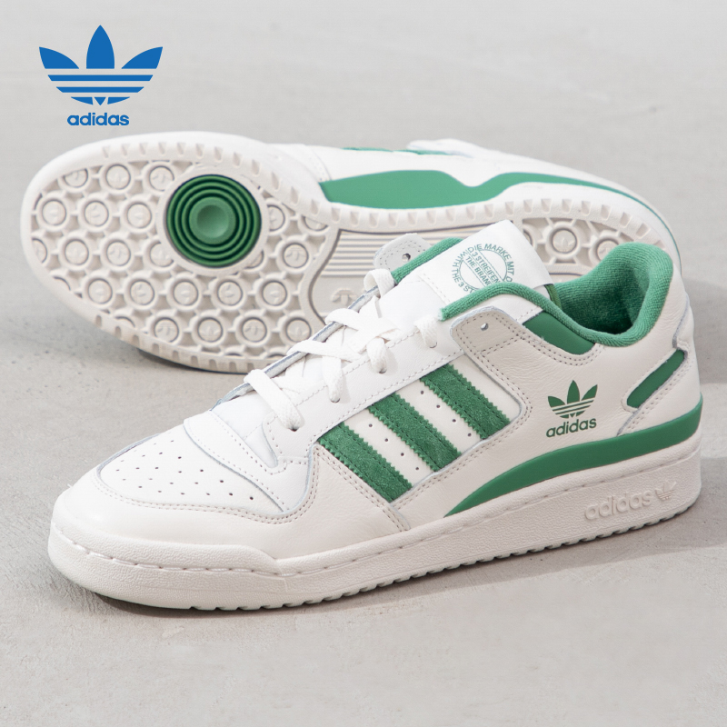 adidas阿迪达斯三叶草官网男鞋2025新款运动鞋低帮轻便板鞋休闲鞋