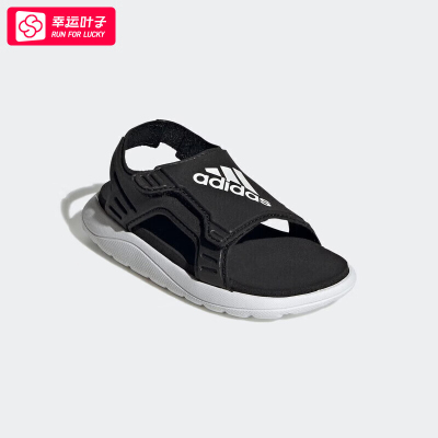 阿迪达斯男童女童鞋凉拖鞋25冬季新款小童运动鞋透气休闲鞋GY8382