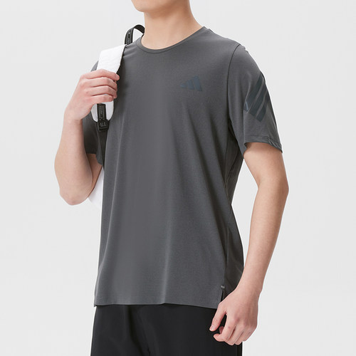 adidas阿迪达斯短袖男装2026春夏新款运动休闲半袖跑步T恤KS5039